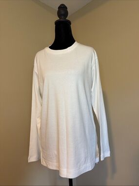 Muji White Long Sleeve